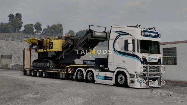 ETS2 - Kassbohrer LowLoader 3 Axle V1.1.10 (1.49.x)