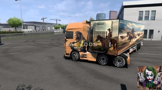 ETS2 - Cowboy Trailer 01 V1.0 (1.49.x)