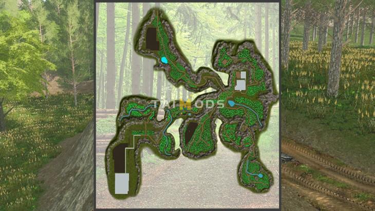 FS17 Forestry Land Map V1.0 () FS17 Forestry Land Map V1.0 ()