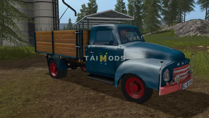 FS17 - Opel Blitz Flatbed 1956 V1.0 () FS17 - Opel Blitz Flatbed 1956 V1.0 ()