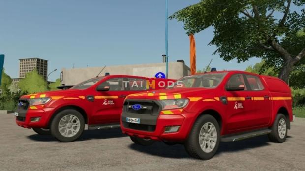 FS19 - Ford Ranger SP/SAMU V1.0 (1.7) FS19 - Ford Ranger SP/SAMU V1.0 (1.7)