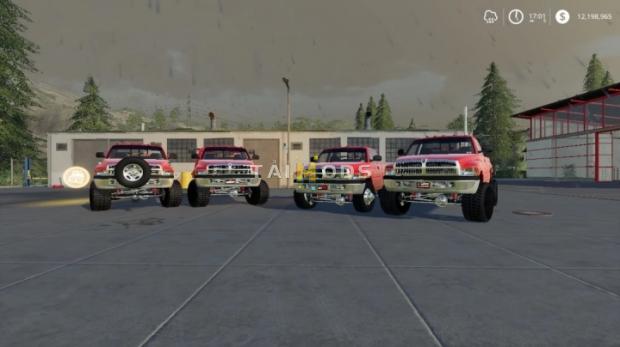 FS19 - 1996 Dodge Ram 3500 EAV V1.0 (1.7) FS19 - 1996 Dodge Ram 3500 EAV V1.0 (1.7)