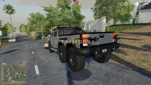 FS19 - Hummer 6x6 (with Snow Plow) V1.0 (1.7) FS19 - Hummer 6x6 (with Snow Plow) V1.0 (1.7)