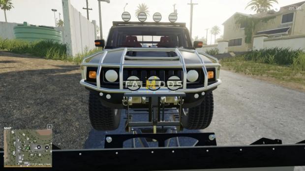 FS19 - Hummer 6x6 (with Snow Plow) V1.0 (1.7) FS19 - Hummer 6x6 (with Snow Plow) V1.0 (1.7)