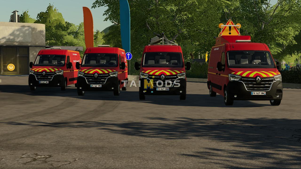 FS19 - Renault Master IV Fire Brigade (1.7) FS19 - Renault Master IV Fire Brigade (1.7)