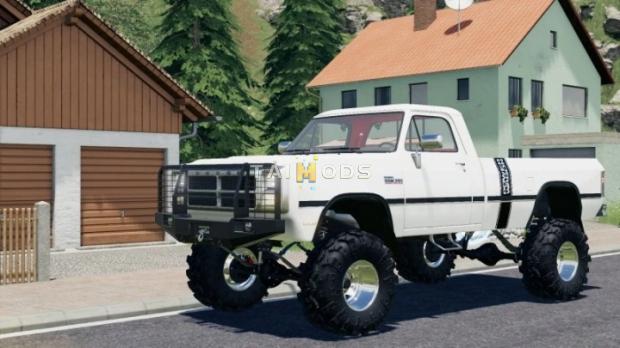FS19 - Dodge Ram W350 1993 V1.0 (1.7) FS19 - Dodge Ram W350 1993 V1.0 (1.7)