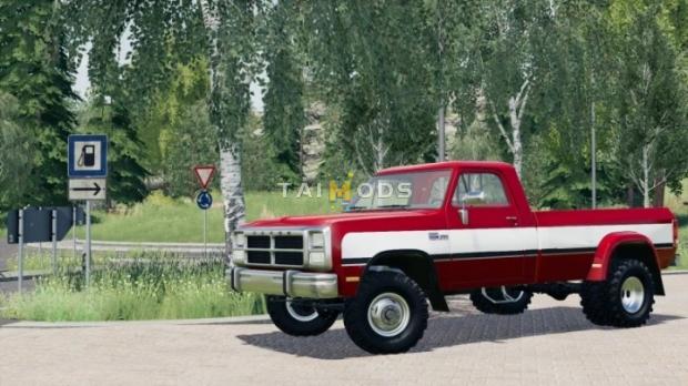 FS19 - Dodge Ram W350 1993 V1.0 (1.7) FS19 - Dodge Ram W350 1993 V1.0 (1.7)