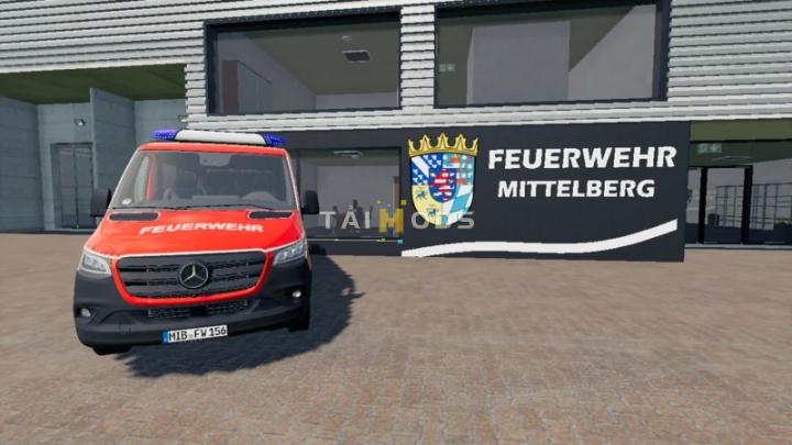FS19 - Mercedes Sprinter L2 H1 SAFJ V1.0 (1.7) FS19 - Mercedes Sprinter L2 H1 SAFJ V1.0 (1.7)