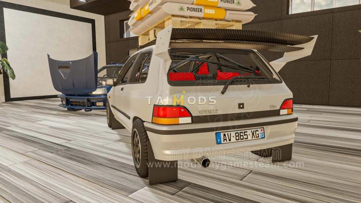 FS19 - Renault Clio 1 Williams 1993 V1.1 (1.7) FS19 - Renault Clio 1 Williams 1993 V1.1 (1.7)