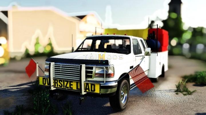 FS19 - Ford F350 Service Truck 1994 V1.0 (1.7) FS19 - Ford F350 Service Truck 1994 V1.0 (1.7)