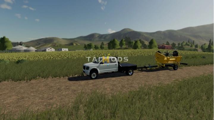 FS19 - Ford F350 Flatbed V1.0 (1.7) FS19 - Ford F350 Flatbed V1.0 (1.7)
