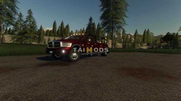 FS19 - 2008 Ram 3500 Mega Cab Lawncare V1.0 (1.7)