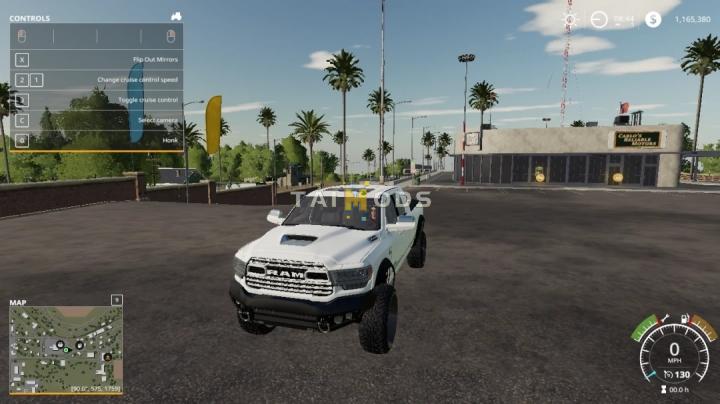 FS19 - Dodge Ram Mega Cab V1.0 (1.7) FS19 - Dodge Ram Mega Cab V1.0 (1.7)