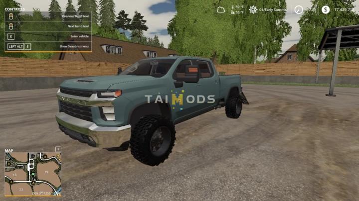 FS19 - 2020 Chevy Silverado 2500HD V1.0 (1.7) FS19 - 2020 Chevy Silverado 2500HD V1.0 (1.7)