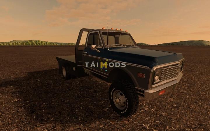 FS19 - C30 71 Chevy Flatbed V1.0 (1.7) FS19 - C30 71 Chevy Flatbed V1.0 (1.7)