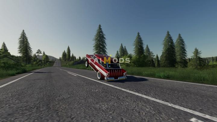 FS19 - Pontiac Starchief Safari 1957 V1.0 (1.7) FS19 - Pontiac Starchief Safari 1957 V1.0 (1.7)