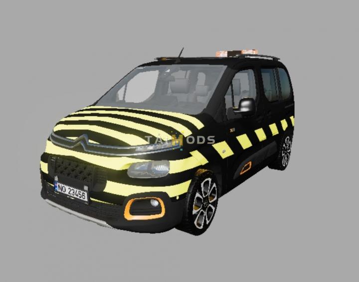 FS19 - Citroen Berlingo Pilot Car V1.2 (1.7) FS19 - Citroen Berlingo Pilot Car V1.2 (1.7)
