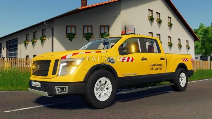 FS19 - Nissan Titan 2016 V1.0 (1.7) FS19 - Nissan Titan 2016 V1.0 (1.7)