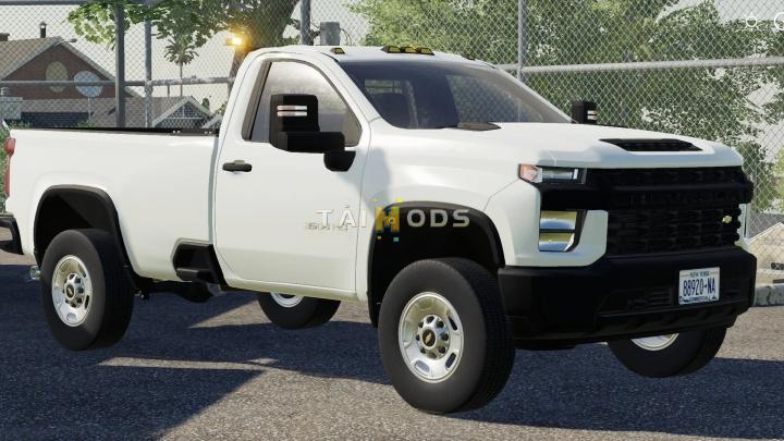 FS19 - 2020 Chevy Silverado 3500HD Single Cab Long Bed V2.0 (1.7) FS19 - 2020 Chevy Silverado 3500HD Single Cab Long Bed V2.0 (1.7)