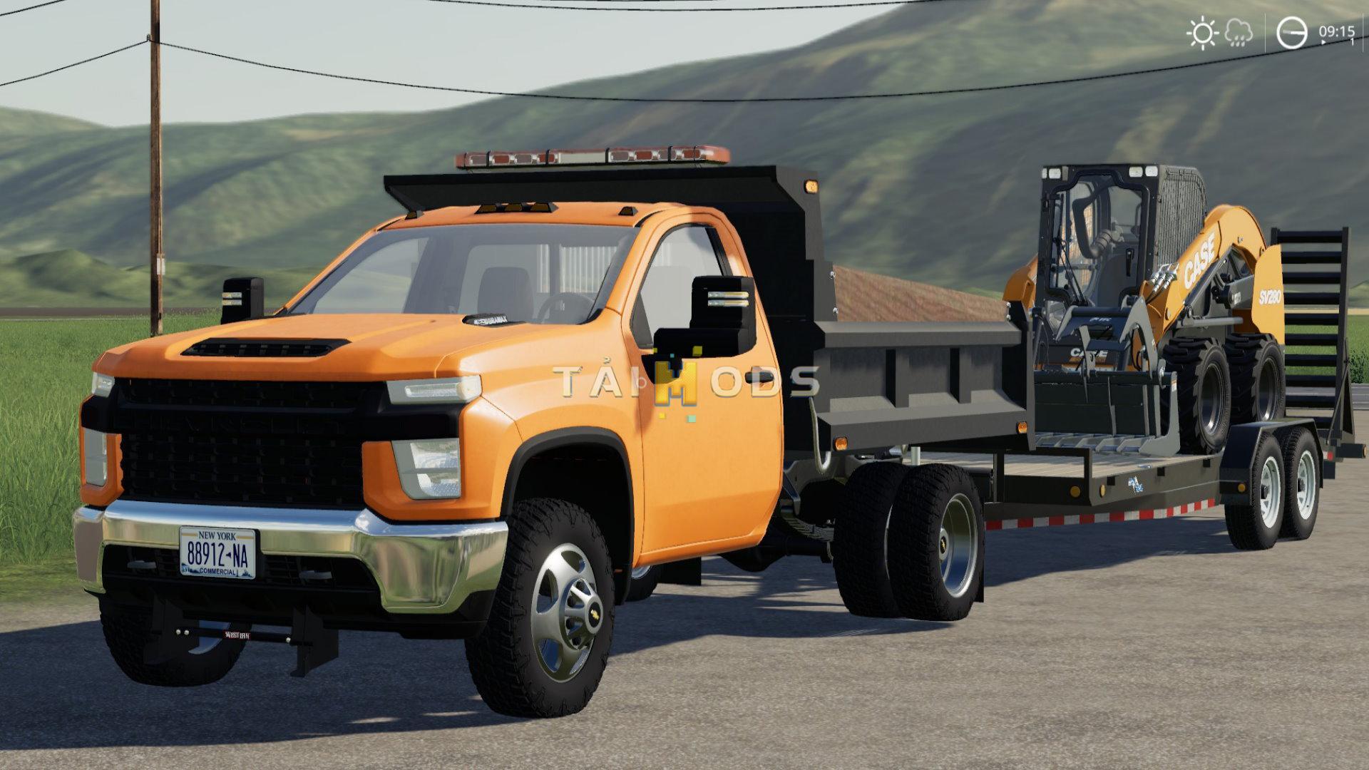 FS19 - 2020 Chevy 3500HD Single Cab Dump Truck V1.0 (1.7) FS19 - 2020 Chevy 3500HD Single Cab Dump Truck V1.0 (1.7)