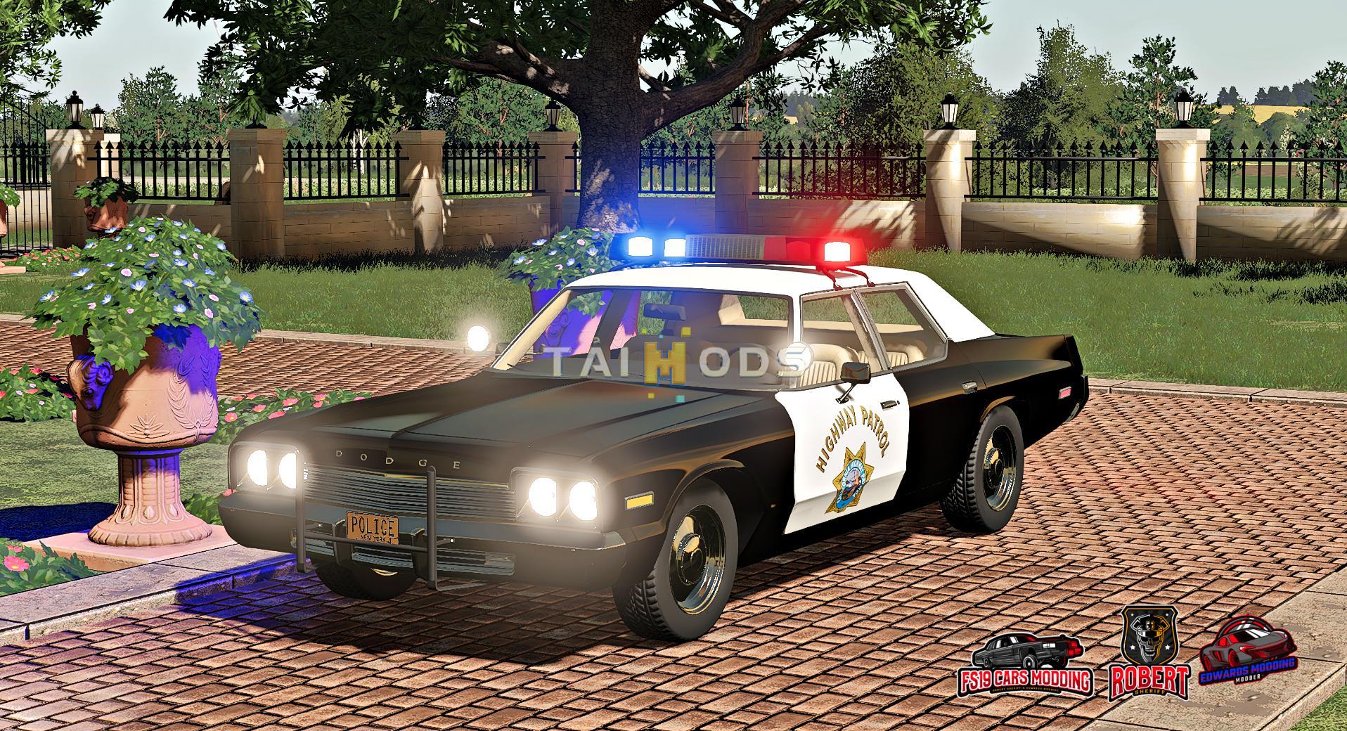 FS19 - Dodge Monaco Police 1974 V1.0 (1.7) FS19 - Dodge Monaco Police 1974 V1.0 (1.7)