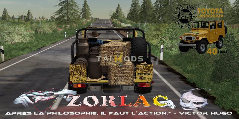 FS19 - Toyota FJ 40 Serie Old V2.0 (1.7) FS19 - Toyota FJ 40 Serie Old V2.0 (1.7)