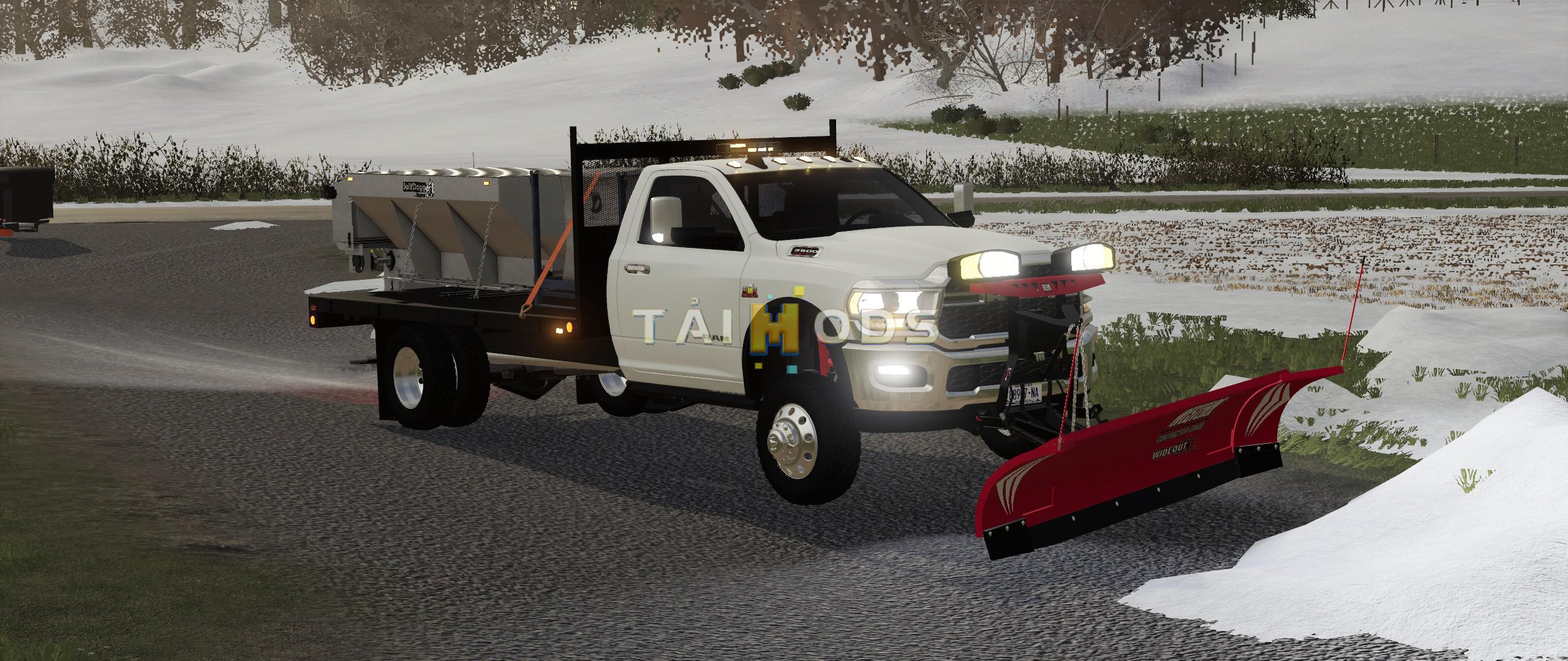 FS19 - 2020 Ram 3500 Flatbed Updated V2.0 (1.7) FS19 - 2020 Ram 3500 Flatbed Updated V2.0 (1.7)