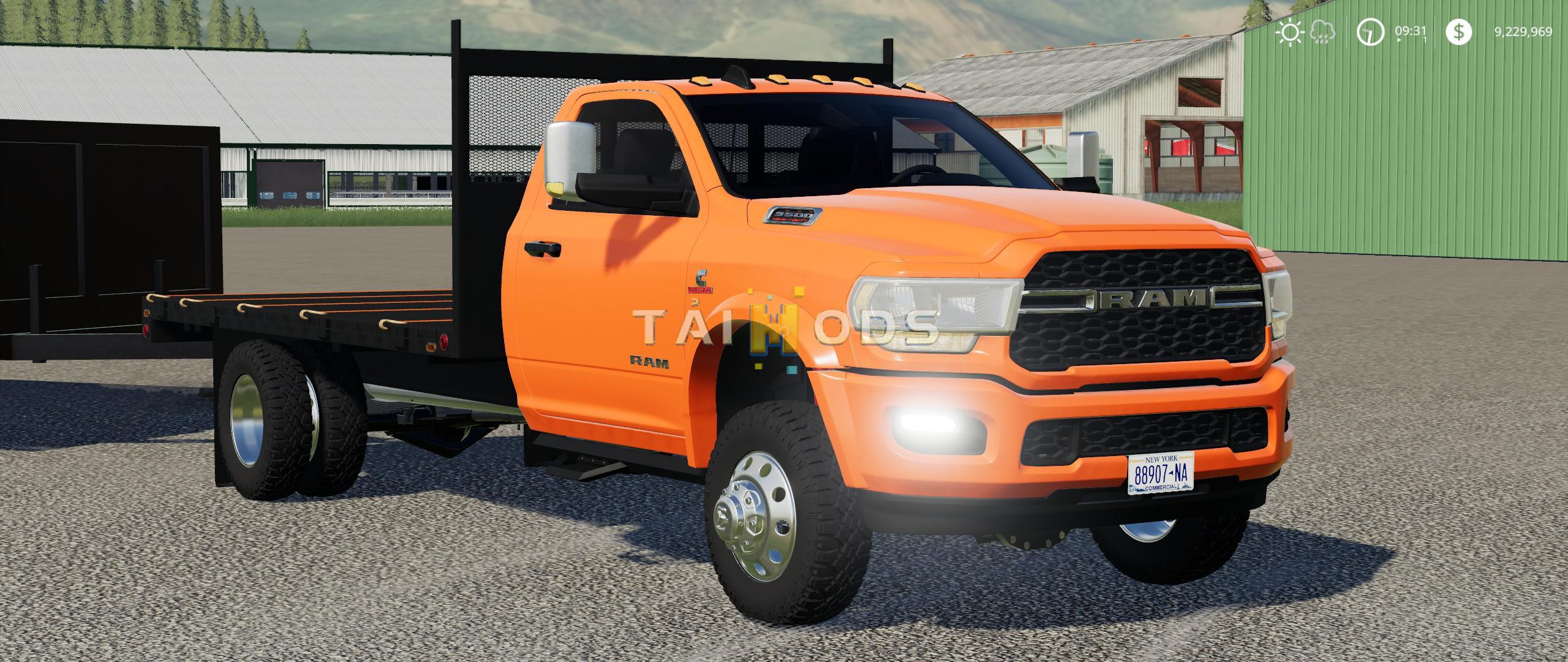 FS19 - 2020 Ram 3500 Flatbed Updated V2.0 (1.7) FS19 - 2020 Ram 3500 Flatbed Updated V2.0 (1.7)