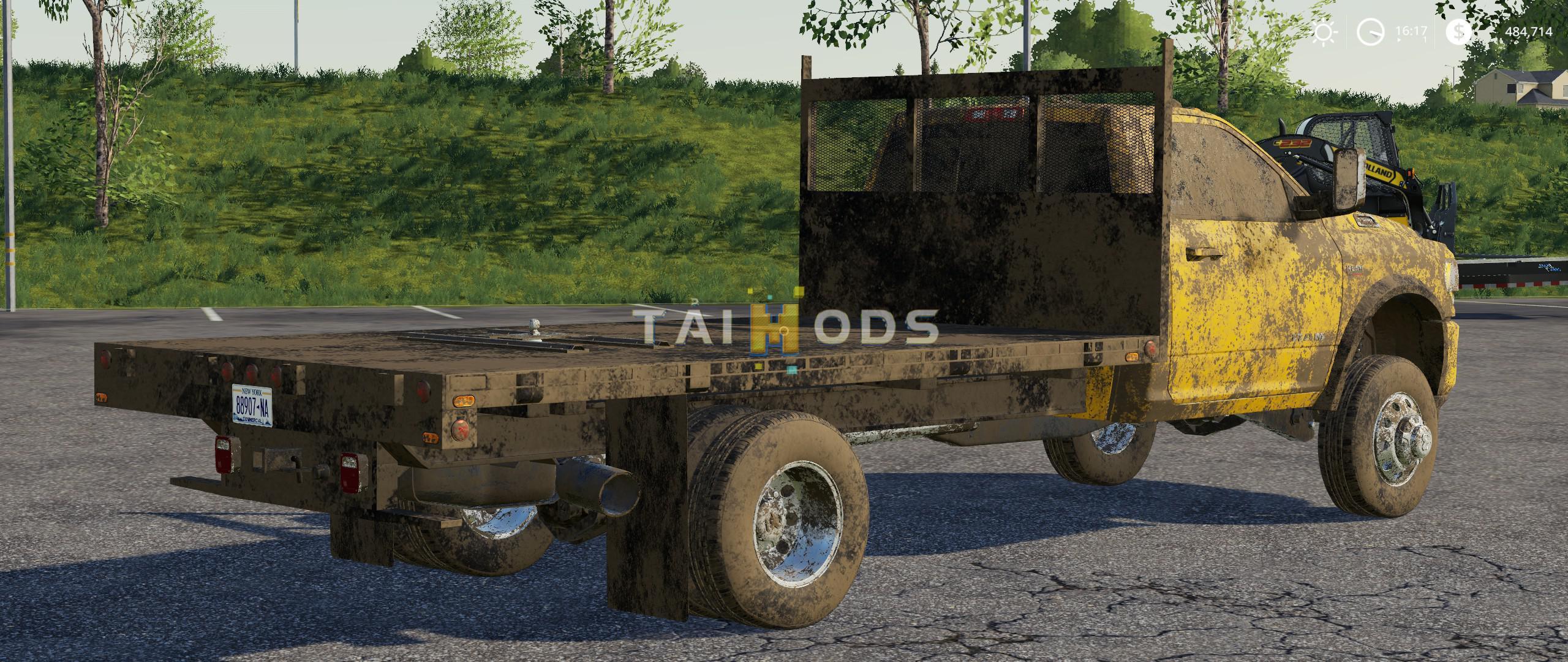 FS19 - 2020 Ram 3500 Flatbed V2.0 (1.7) FS19 - 2020 Ram 3500 Flatbed V2.0 (1.7)