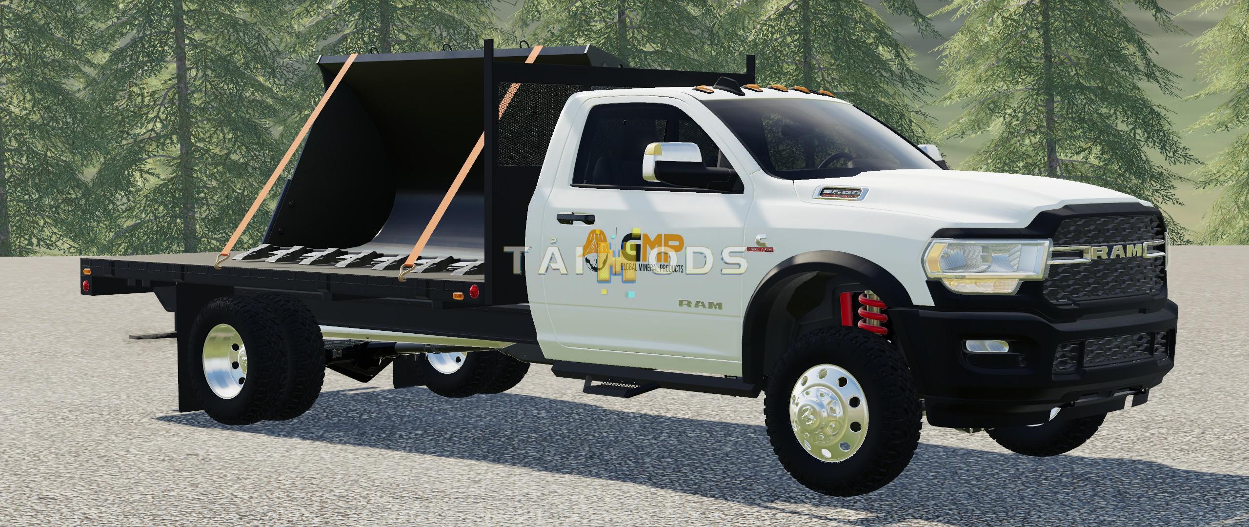 FS19 - 2020 Ram 3500 Flatbed V2.0 (1.7) FS19 - 2020 Ram 3500 Flatbed V2.0 (1.7)