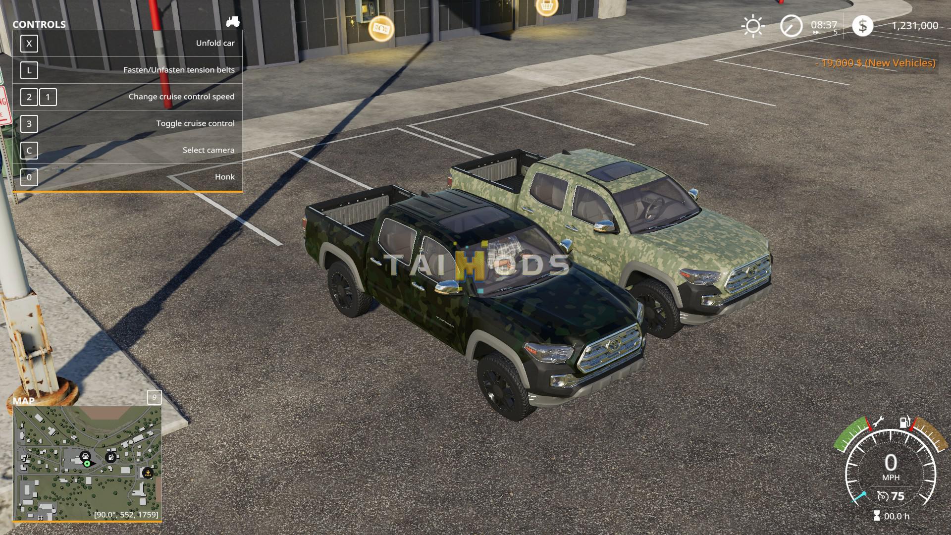 FS19 - Toyota Tacoma V1.0.0.1 (1.7) FS19 - Toyota Tacoma V1.0.0.1 (1.7)