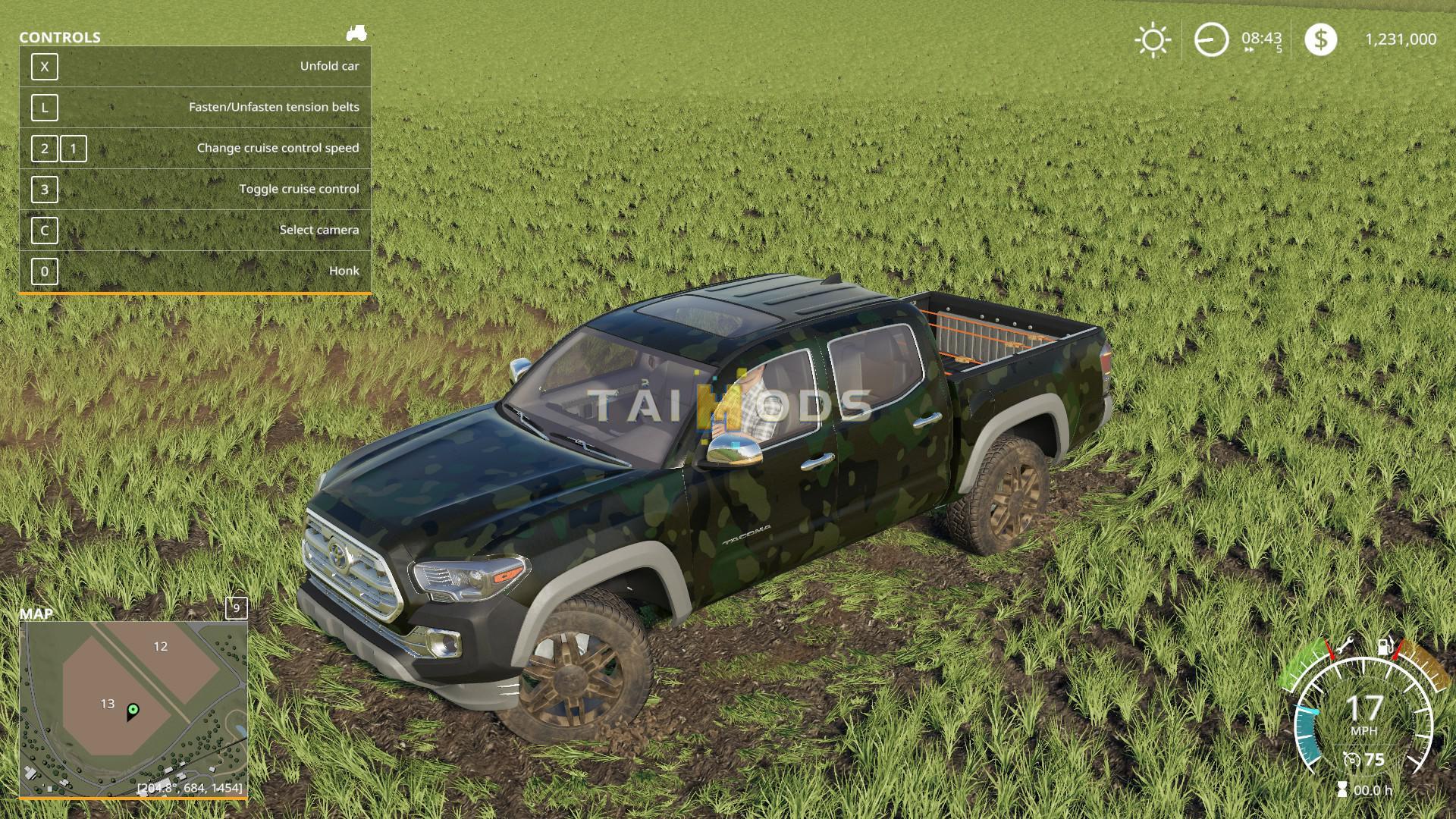 FS19 - Toyota Tacoma V1.0.0.1 (1.7) FS19 - Toyota Tacoma V1.0.0.1 (1.7)