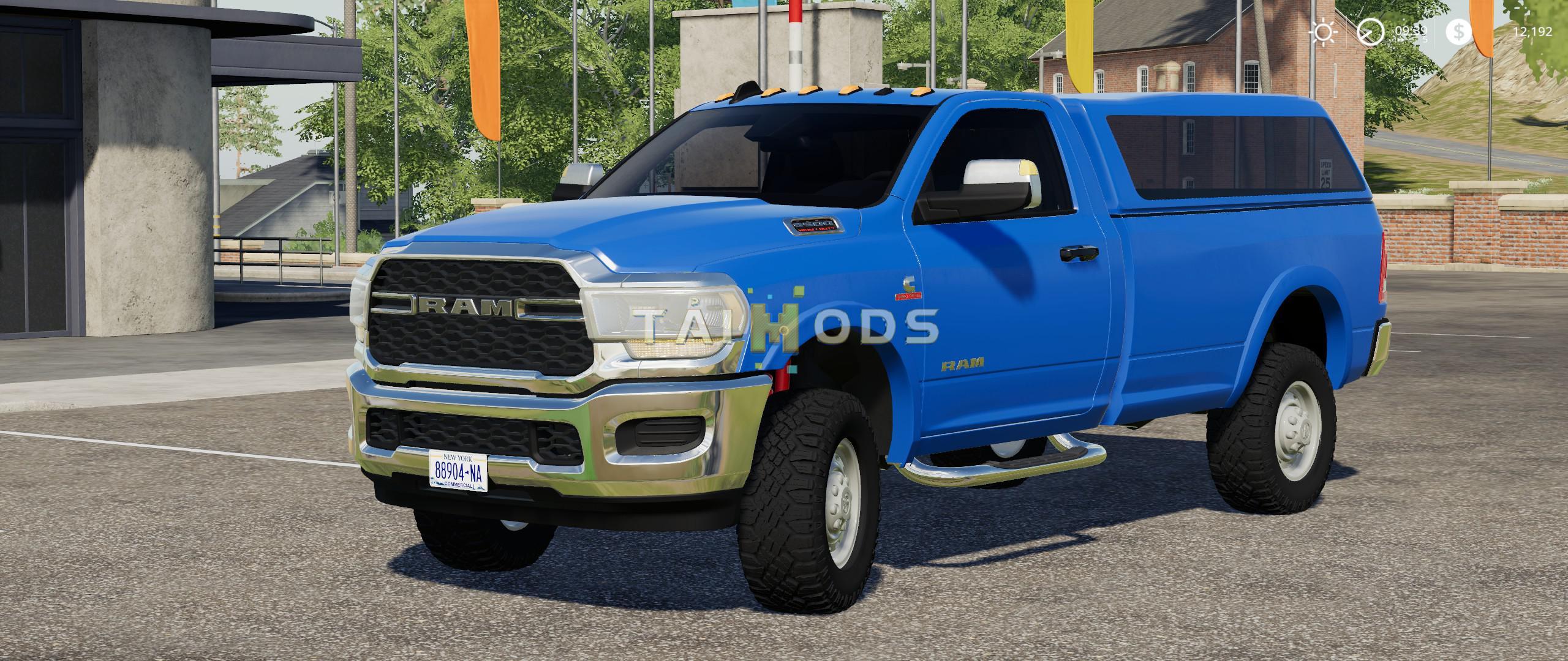 FS19 - 2020 Ram 3500 Single Cab V1.0 (1.7)