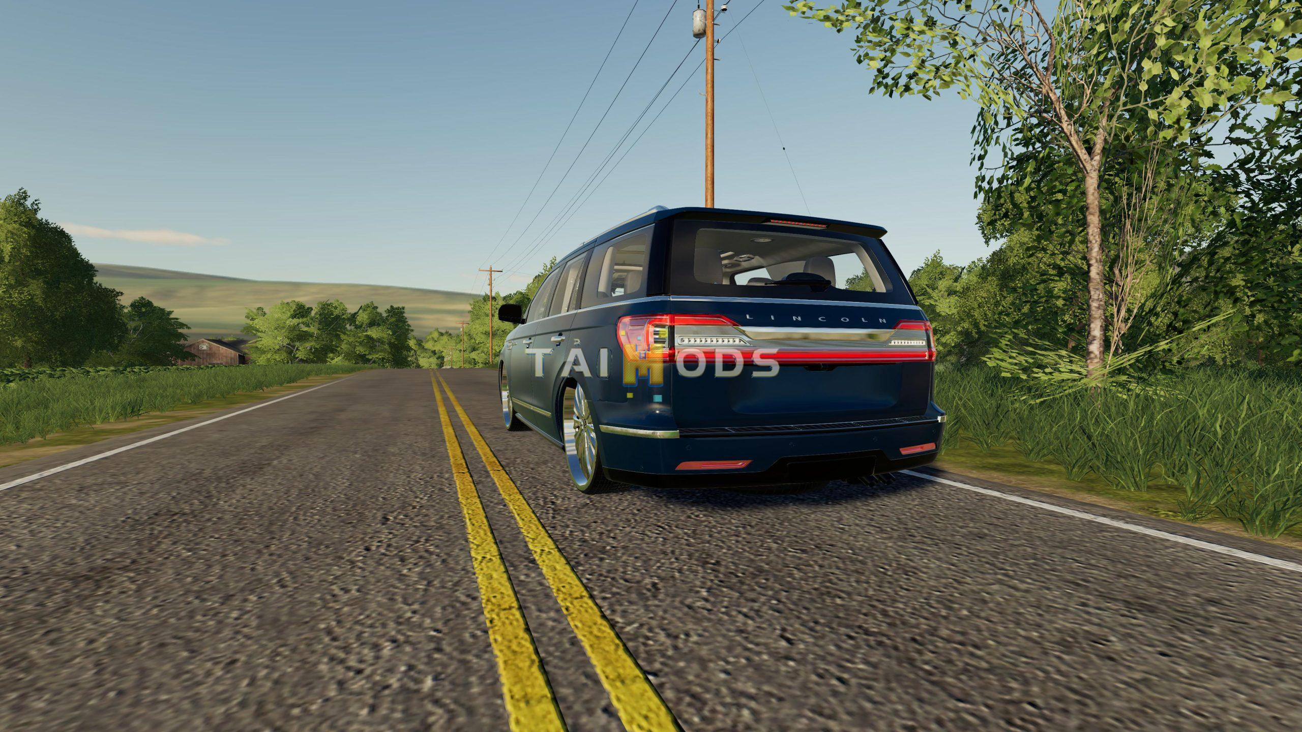 FS19 - Lincoln Navigator V1.0 (1.7) FS19 - Lincoln Navigator V1.0 (1.7)