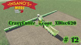 FS19 - CrazyCutter Krone XDisc620 V1.0 (1.7)