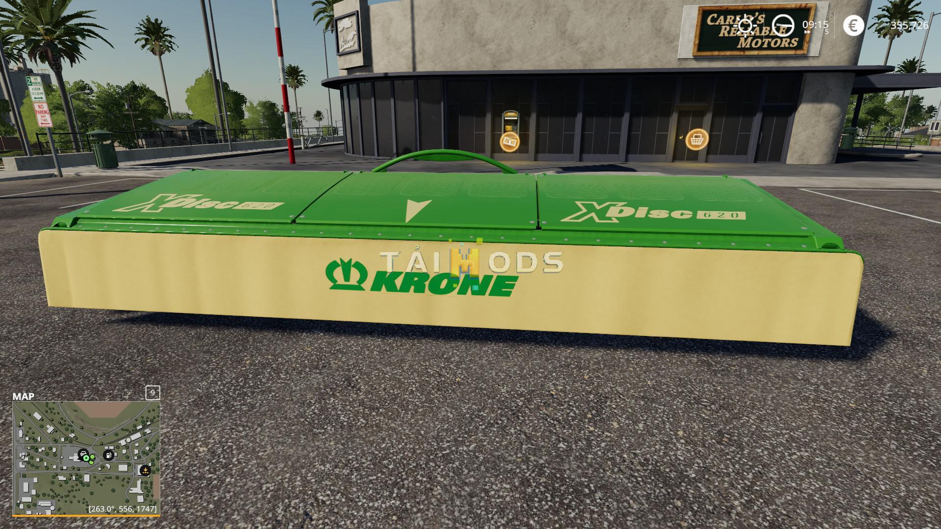 FS19 - CrazyCutter Krone XDisc620 V1.0 (1.7)