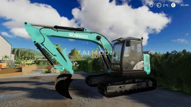FS19 - Kobelco SK75sr V1.0 (1.7) FS19 - Kobelco SK75sr V1.0 (1.7)