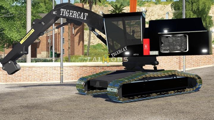 FS19 - Tigercat 870C Black Edition V1.0.1.0 (1.7) FS19 - Tigercat 870C Black Edition V1.0.1.0 (1.7)