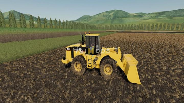 FS19 - CAT 966G Loader V1.0 (1.7) FS19 - CAT 966G Loader V1.0 (1.7)