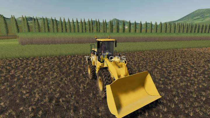 FS19 - CAT 966G Loader V1.0 (1.7) FS19 - CAT 966G Loader V1.0 (1.7)