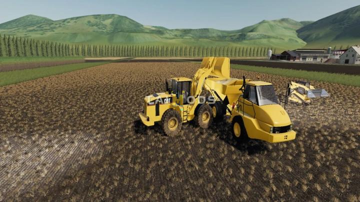 FS19 - CAT 966G Loader V1.0 (1.7) FS19 - CAT 966G Loader V1.0 (1.7)