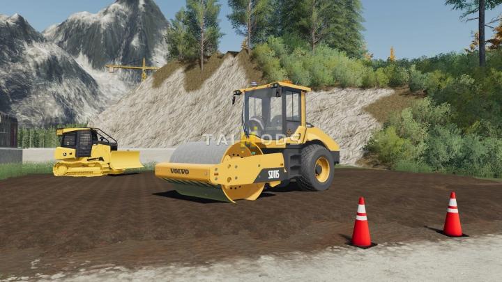 FS19 - Volvo SD-115 Road Compactor V1.0 (1.7)