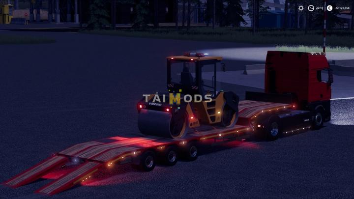 FS19 - Volvo DD-105 Road Compactor V1.1 (1.7) FS19 - Volvo DD-105 Road Compactor V1.1 (1.7)