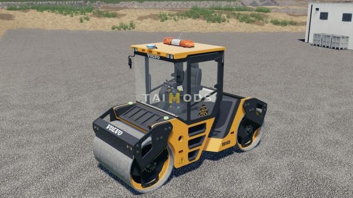 FS19 - Volvo DD-105 Road Compactor V1.1 (1.7) FS19 - Volvo DD-105 Road Compactor V1.1 (1.7)
