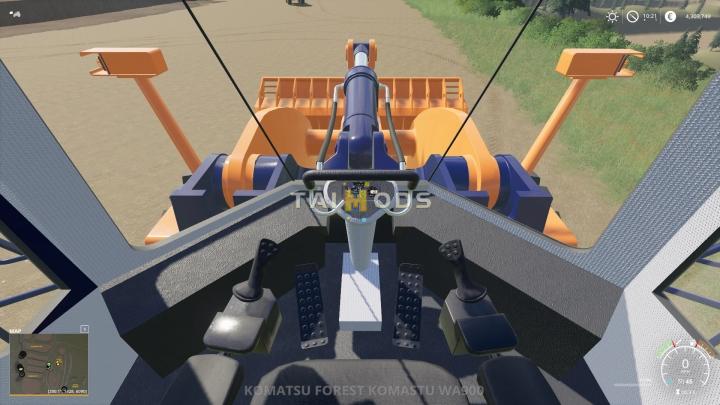 FS19 - Komatsu WA-900 Mining Loader V1.0 (1.7) FS19 - Komatsu WA-900 Mining Loader V1.0 (1.7)