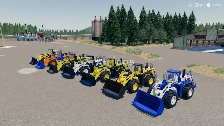 FS19 - Komatsu WA-900 Mining Loader V1.0 (1.7) FS19 - Komatsu WA-900 Mining Loader V1.0 (1.7)