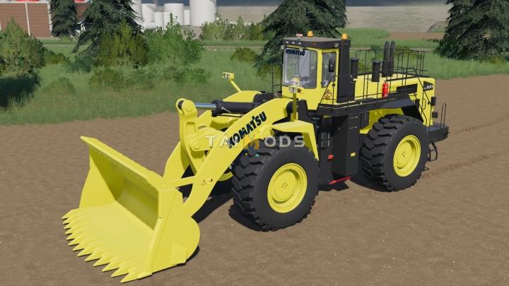 FS19 - Komatsu WA-900 Mining Loader V1.0 (1.7) FS19 - Komatsu WA-900 Mining Loader V1.0 (1.7)