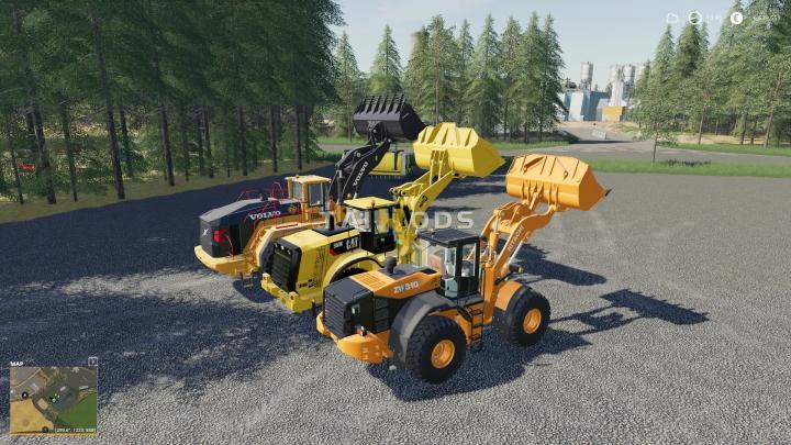 FS19 - Hitachi ZW-310 Wheel Loader V1.0 (1.7) FS19 - Hitachi ZW-310 Wheel Loader V1.0 (1.7)