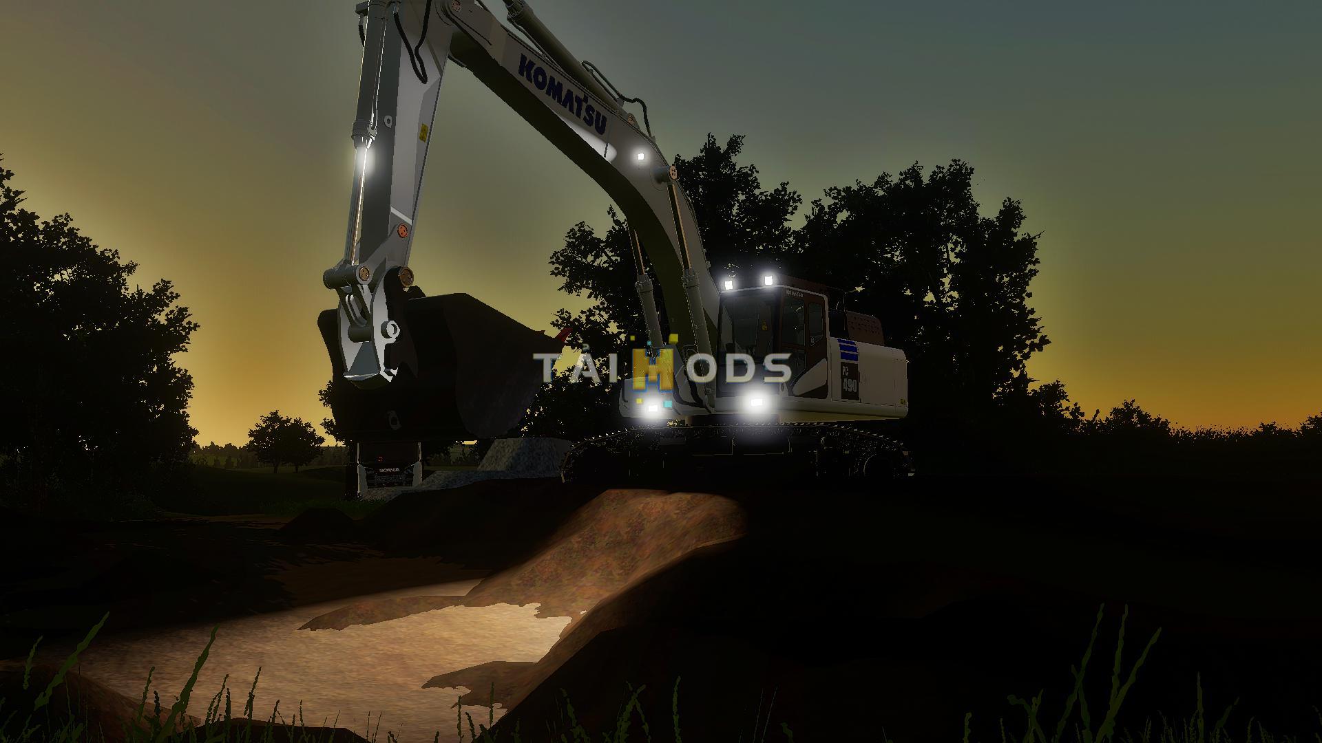 FS19 - Komatsu PC490 V1.0 (1.7) FS19 - Komatsu PC490 V1.0 (1.7)