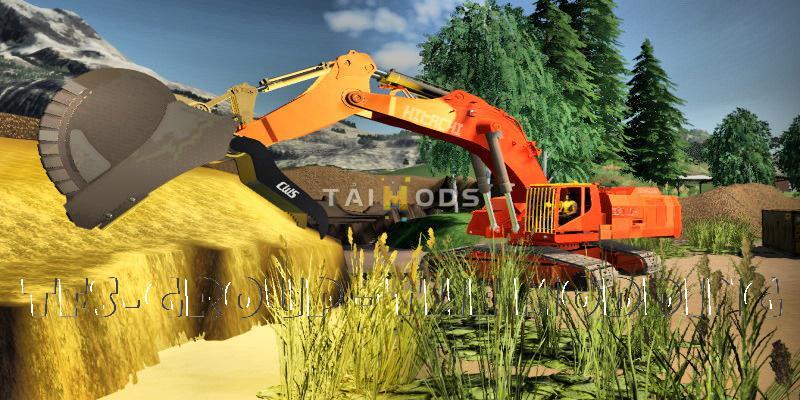FS19 - Hitachi 890 LCH CWS V2.0 (1.7) FS19 - Hitachi 890 LCH CWS V2.0 (1.7)